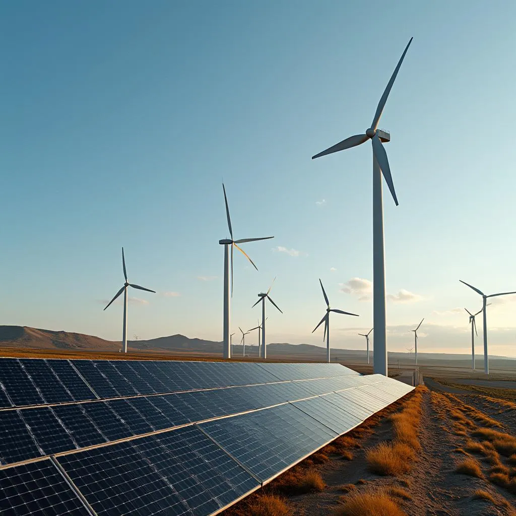 Proyecto de energía renovable en desarrollo